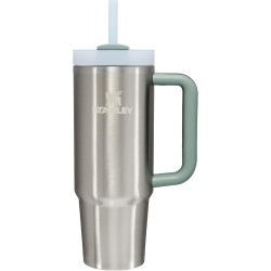 Vaso Stanley Quencher H2.0 de 30 oz con Asa y Pajita