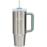 Vaso Stanley Quencher H2.0 de 30 oz con Asa y Pajita