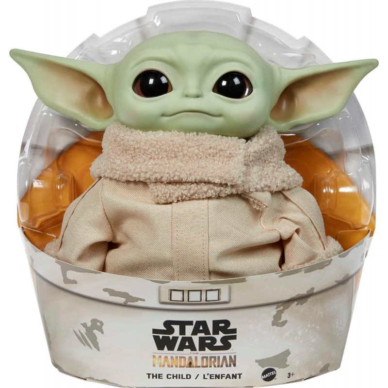 Baby Yoda Peluche de Mattel Star Wars Grogu 11"