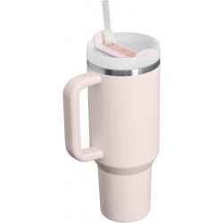 Vaso Stanley Quencher H2.0 de 40 oz con Asa y Pajita