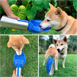 PupFlask Botella de Agua para Perros Grandes Acero Inoxidable 27OZ