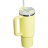 Vaso Stanley Quencher H2.0 de 30 oz con Asa y Pajita