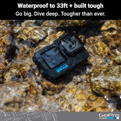 GoPro HERO10 Black - Cámara de Acción Impermeable con Empaque E-Commerce