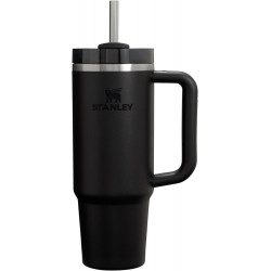 Vaso Stanley Quencher H2.0 de 30 oz con Asa y Pajita