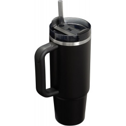 Vaso Stanley Quencher H2.0 de 30 oz con Asa y Pajita